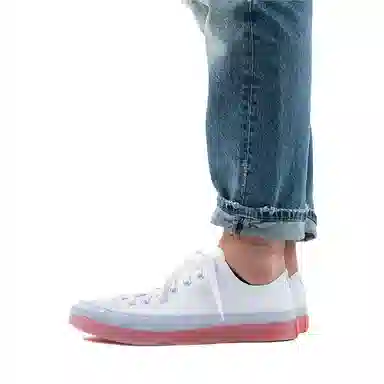 Converse Chuck Taylor Ox White Orange