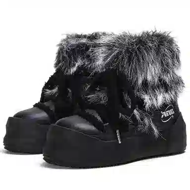 ADCDAVINCI Snow Boots Black