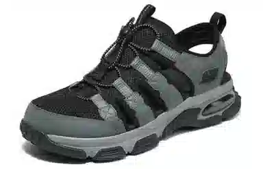 Skechers Outdoor Mens Sandals Grey Black