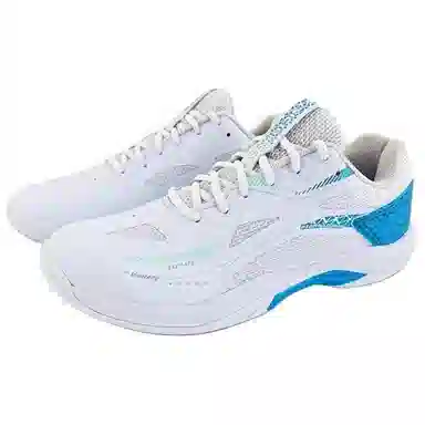 VICTOR Comfort Low-Top Badminton Shoes White Blue