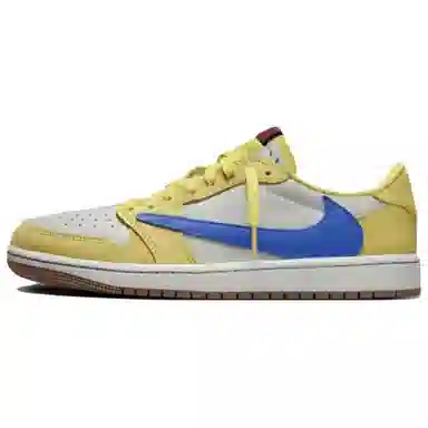 Travis Scott x Air Jordan 1 Low Black Blue