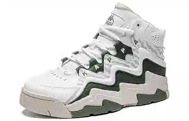 Kappa Retro High-Top White Green