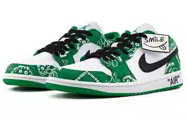 Jordan Air Jordan 1 Low White Green