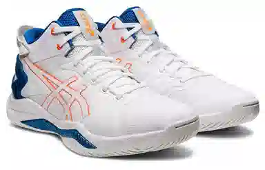 Asics Gel-Burst 26 White Blue