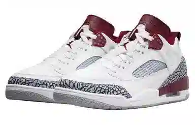 Jordan Spizike Low White Red