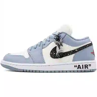 Jordan Air Jordan 1 Low Blue Grey Dune Red