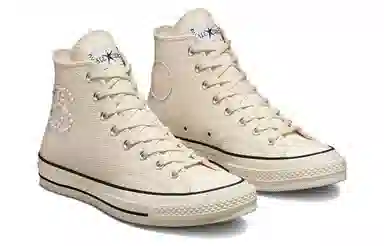 Stussy x Converse 1970s High Top Beige