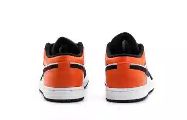 Jordan Air Jordan 1 Low Black White Orange