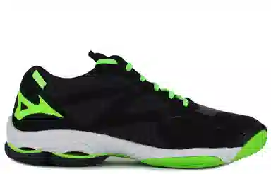Mizuno Wave Lightning Z7 Black Fluorescent Green