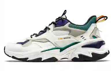 Xtep Shanhai Series Low Dad Shoes White Grey