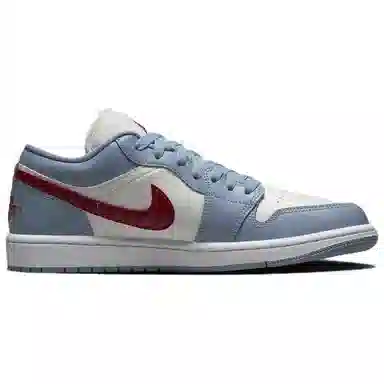 Jordan Air Jordan 1 Low Blue Grey Dune Red