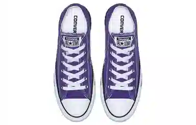 Converse Chuck Taylor All Star Low Top White Purple