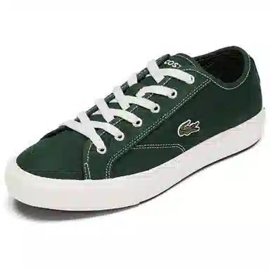Lacoste Canvas Low Top Green