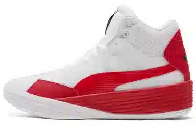 PUMA Clyde All Pro Mid White Red