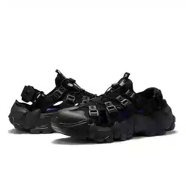 FILA Exocet Sandal Black Moon Rock Grey