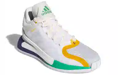 adidas D Rose 11 White Yellow Green
