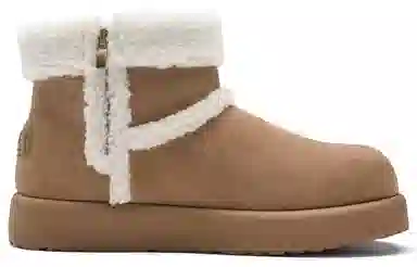 Kappa Mid-Calf Snow Boots Mocha Brown