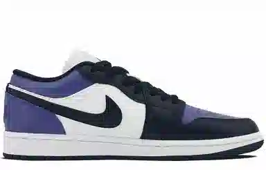 Jordan Air Jordan 1 Low "Black Purple"
