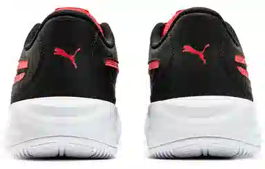 PUMA Triple Support Low Basketball Shoes Black Red