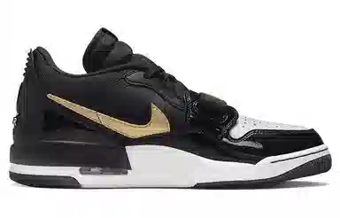 Jordan Legacy 312 Low Black Gold
