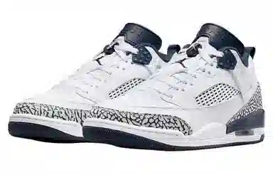 Jordan Spizike Low White Blue