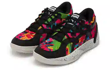 PUMA Trc Blaze Court Black Red Blue