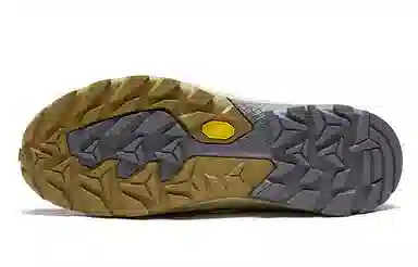 Jack Wolfskin Hiking Boots High Top Waterproof Breathable Gray Yellow