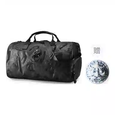 CHUSAN Black Lion Gym Bag