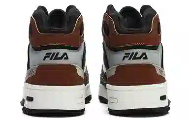 FILA Fusion Teratach Mid Vintage Basketball Shoes Olive White
