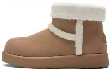 Kappa Mid-Calf Snow Boots Mocha Brown