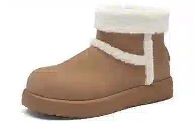 Kappa Mid-Calf Snow Boots Mocha Brown