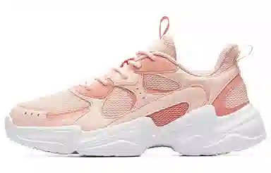 Anta Lifestyle Retro Dad Shoes Women's Orange Pink