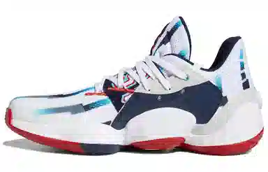 adidas Harden Vol. 4 White Blue Red