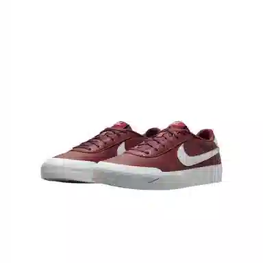 Nike Court Shot Low Red Brown