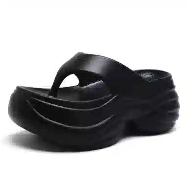 Jeep EVA Flip Flops Black