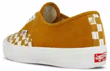 Vans OG Authentic LX Brown White Checkerboard