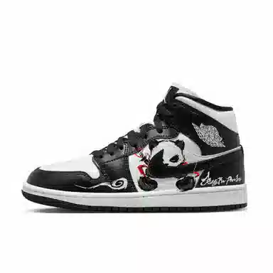 Jordan Air Jordan 1 Mid Black White Panda