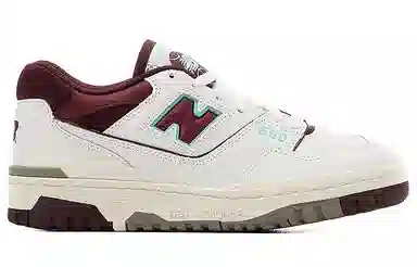 New Balance 550 White Burgundy