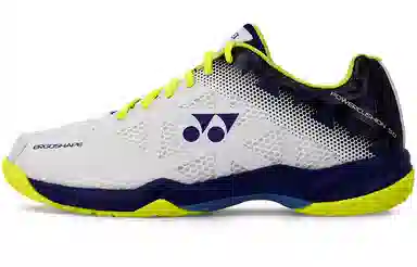 YONEX Breathable Lightweight Badminton Shoes White Blue