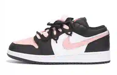 Jordan Air Jordan 1 Low GS Black Pink