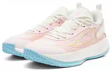 Peak Basketball Shoes Pink White