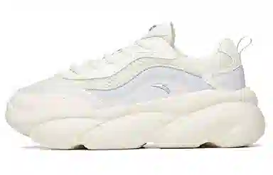 Anta Mesh Dad Shoes White Purple Gray