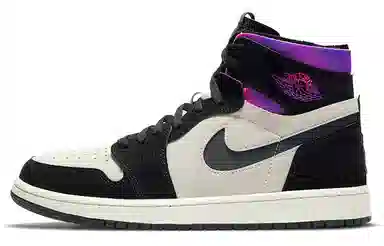 Jordan Retro High White Black Purple