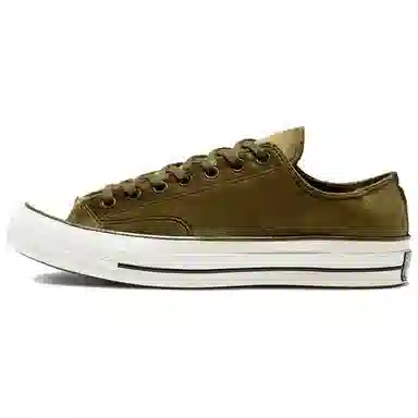 Converse Chuck 1970s Velvet Low Top Green