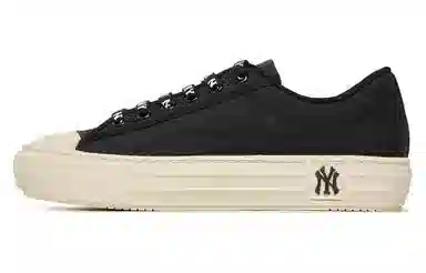 MLB Playball Low Canvas Black Cream