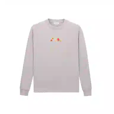 OFF-WHITE Maple Embroidery Long Sleeve Tee