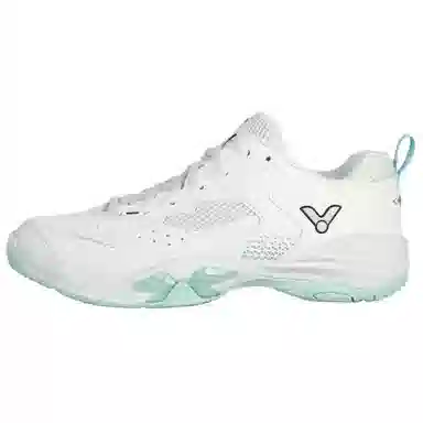 VICTOR Low-Cut Badminton Shoes White Green