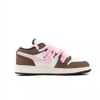 Jordan Air Jordan GS White Brown Pink