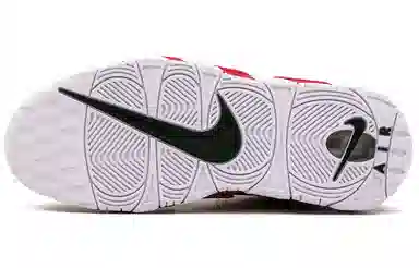 Nike Air More Uptempo Black Red