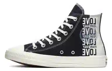 Converse Love Fearlessly Chuck Taylor All Star High Top Black